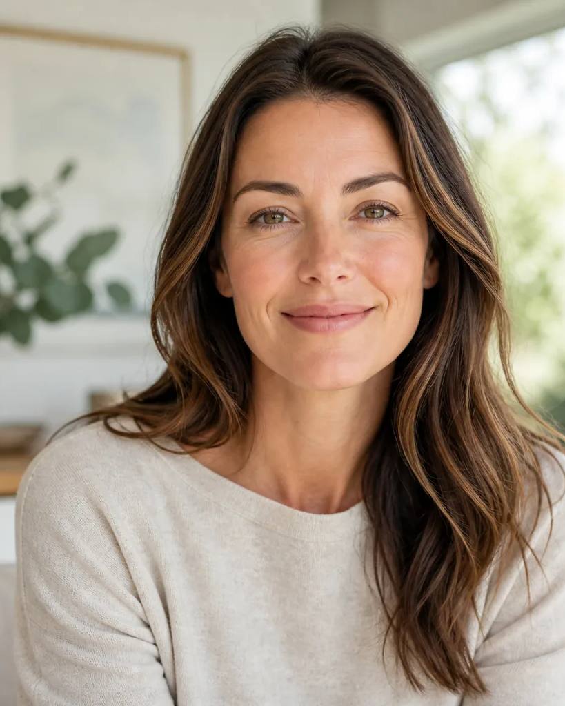 A woman who takes a proactive approach to her health.